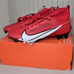 New Nike Vapor Edge Pro 360 2 Mid University Red White DA5456-616 Men’s Size 10.